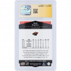 Kirill Kaprizov Minnesota Wild Autographed 2020-21 Upper Deck Extended Series Ultimate Victory #UV-35 CGC Authenticated Rookie Card