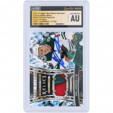 Kirill Kaprizov Minnesota Wild Autographed 2022-23 Upper Deck Black Diamond Diamond Mine Dual-Color Relic #DMR-KK #/25 CGC Authenticated Card