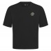 Buffalo Sabres Levelwear Black Copper Oversized Luxe Signature Knit T-Shirt