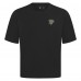 Pittsburgh Penguins Levelwear Black Copper Oversized Luxe Signature Knit T-Shirt