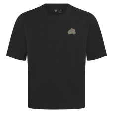 Colorado Avalanche Levelwear Black Copper Oversized Luxe Signature Knit T-Shirt Colorado Avalanche Levelwear Black Copper Oversized Luxe Signature Knit T-Shirt