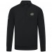 Columbus Blue Jackets Levelwear Black Copper Upright Quarter-Zip Pullover