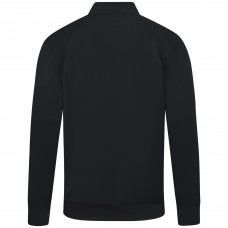 Columbus Blue Jackets Levelwear Black Copper Upright Quarter-Zip Pullover