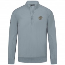 Buffalo Sabres Levelwear Gray Copper Upright Quarter-Zip Pullover