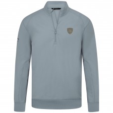 Florida Panthers Levelwear Gray Copper Upright Quarter-Zip Pullover