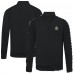 Toronto Maple Leafs Levelwear Black Copper Upright Quarter-Zip Pullover