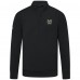 Chicago Blackhawks Levelwear Black Copper Upright Quarter-Zip Pullover
