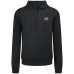 Colorado Avalanche Levelwear Black Technic Quarter-Zip Pullover Hoodie