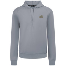Colorado Avalanche Levelwear Gray Technic Quarter-Zip Pullover Hoodie
