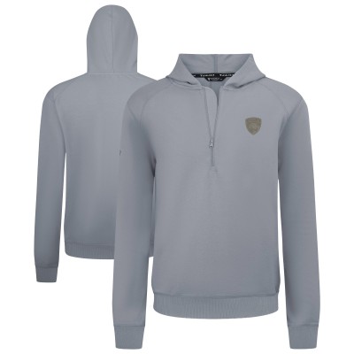 Толстовка Florida Panthers Levelwear Gray Technic Quarter-Zip