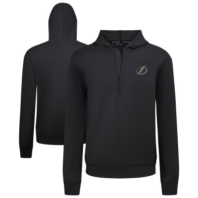 Толстовка Tampa Bay Lightning Levelwear Black Technic Quarter-Zip
