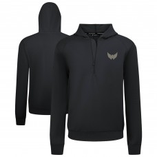 Толстовка Washington Capitals Levelwear Black Technic Quarter-Zip