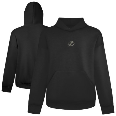 Толстовка Tampa Bay Lightning Levelwear Black Luxe Signature Copper