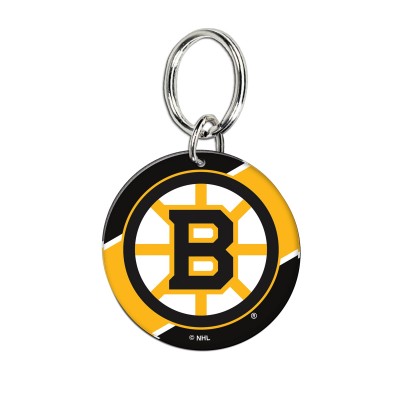 Boston Bruins WinCraft Premium Acrylic Core Key Ring