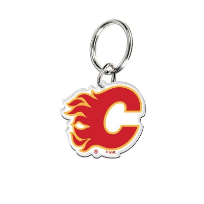 Calgary Flames WinCraft Premium Acrylic Core Key Ring