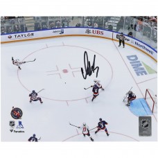 Alexander Ovechkin Washington Capitals Autographed Fanatics Authentic 8 x 10 895th Goal Overhead Shooting Photograph