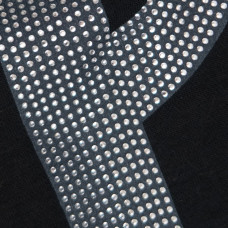 Женская толстовка New Jersey Devils Starter Black Rhinestone Relaxed Женская толстовка New Jersey Devils Starter Black Rhinestone Relaxed