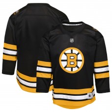 Подростковая Boston Bruins Black Home Replica Jersey