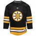 Подростковая Boston Bruins Black Home Replica Jersey