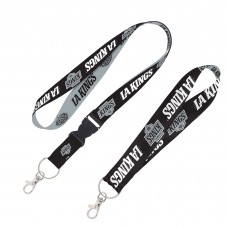 Los Angeles Kings WinCraft Two-Pack Lanyard with Detachable Buckle & Key Strap Set