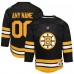Подростковая Boston Bruins Black Home Custom Replica Jersey