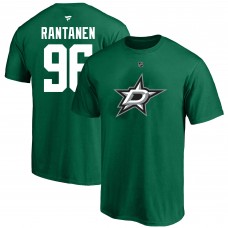 Dallas Stars Mikko Rantanen Fanatics Kelly Green Big &Tall Name & Number T-Shirt