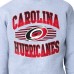 Carolina Hurricanes Starter Gray Team Grit Graphic Fleece Pullover Sweatshirt
