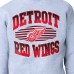 Detroit Red Wings Starter Gray Team Grit Graphic Fleece Pullover Sweatshirt