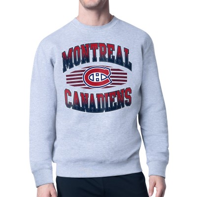 Кофта Montreal Canadiens Starter Gray Team Grit Graphic Fleece