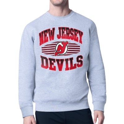 Кофта New Jersey Devils Starter Gray Team Grit Graphic Fleece