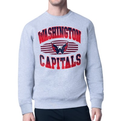 Кофта Washington Capitals Starter Gray Team Grit Graphic Fleece