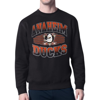 Кофта Anaheim Ducks Starter Black Team Grit Graphic Fleece