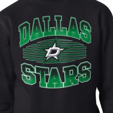 Dallas Stars Starter Black Team Grit Graphic Fleece Pullover Sweatshirt Dallas Stars Starter Black Team Grit Graphic Fleece Pullover Sweatshirt