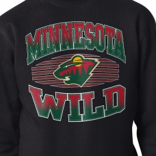Кофта Minnesota Wild Starter Black Team Grit Graphic Fleece