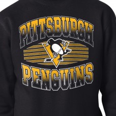 Кофта Pittsburgh Penguins Starter Black Team Grit Graphic Fleece