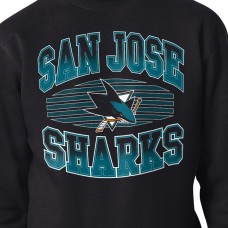 Кофта San Jose Sharks Starter Black Team Grit Graphic Fleece Кофта San Jose Sharks Starter Black Team Grit Graphic Fleece