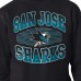 Кофта San Jose Sharks Starter Black Team Grit Graphic Fleece