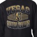 Vegas Golden Knights Starter Black Team Grit Graphic Fleece Pullover Sweatshirt