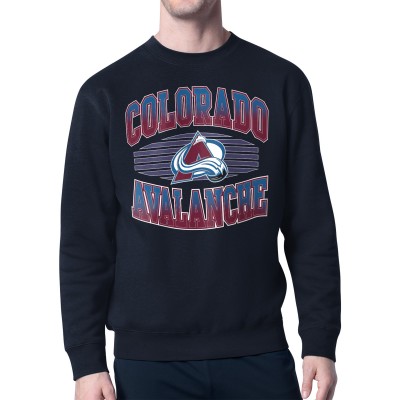 Кофта Colorado Avalanche Starter Navy Team Grit Graphic Fleece