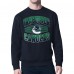 Vancouver Canucks Starter Navy Team Grit Graphic Fleece Pullover Sweatshirt