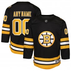Подростковая Boston Bruins Black Home Custom Premier Jersey