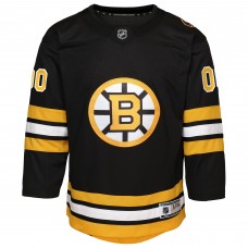 Подростковая Boston Bruins Black Home Custom Premier Jersey