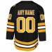 Подростковая Boston Bruins Black Home Custom Premier Jersey