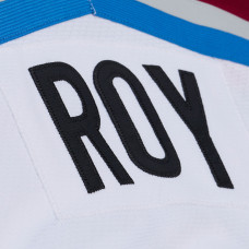 Colorado Avalanche Patrick Roy Mitchell & Ness White 1995 Power Play Jersey Colorado Avalanche Patrick Roy Mitchell & Ness White 1995 Power Play Jersey