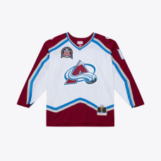 Colorado Avalanche Joe Sakic Mitchell & Ness White 1995 Power Play Jersey Colorado Avalanche Joe Sakic Mitchell & Ness White 1995 Power Play Jersey