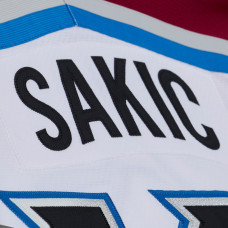 Colorado Avalanche Joe Sakic Mitchell & Ness White 1995 Power Play Jersey Colorado Avalanche Joe Sakic Mitchell & Ness White 1995 Power Play Jersey