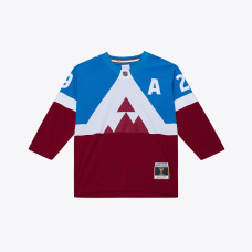 Colorado Avalanche Nathan MacKinnon Mitchell & Ness Blue 2020 Power Play Jersey Colorado Avalanche Nathan MacKinnon Mitchell & Ness Blue 2020 Power Play Jersey