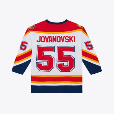 Джерси Florida Panthers Ed Jovanovski Mitchell & Ness White 1996 Power Play