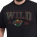 Minnesota Wild G-III Sports by Carl Banks Black Adaptive Classic Team Graphic T-Shirt
