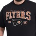 Футболка Philadelphia Flyers G-III Sports by Carl Banks Black Adaptive Classic Team Graphic